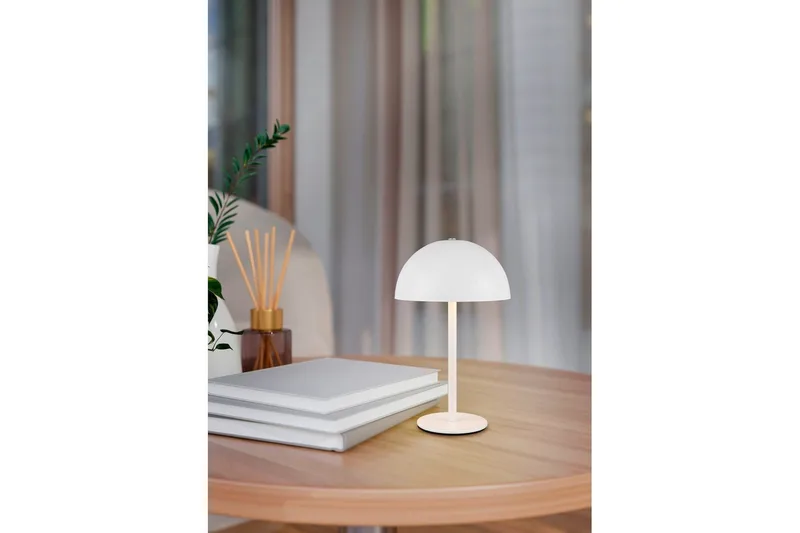 Bordlampe TRIO Munoz Mat hvid - Mat hvid - Belysning - Lamper & indendørsbelysning - Sengelampe - Sengelampe bord