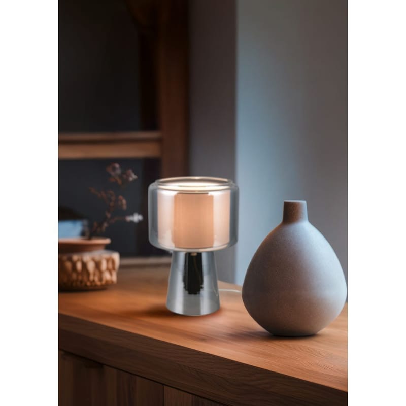 Bordlampe TRIO Rocka - Krom - Belysning - Lamper & indendørsbelysning - Sengelampe - Sengelampe bord