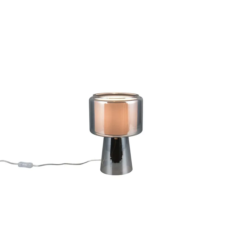 Bordlampe TRIO Rocka, Krom