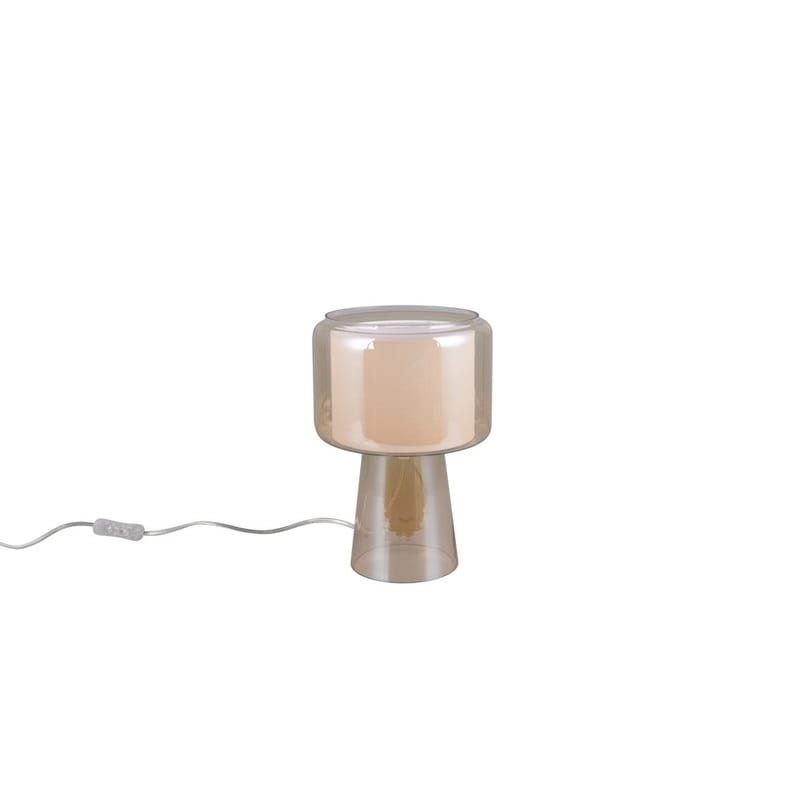 Bordlampe TRIO Rocka - Rav - Belysning - Lamper & indendørsbelysning - Sengelampe - Sengelampe bord