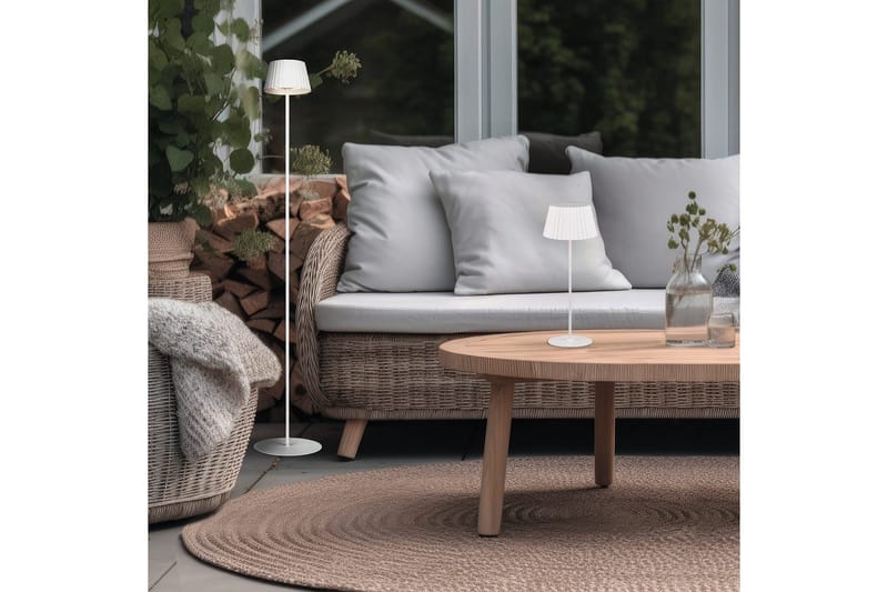 Bordlampe TRIO Suarez Mat hvid - Mat hvid - Belysning - Lamper & indendørsbelysning - Sengelampe - Sengelampe bord