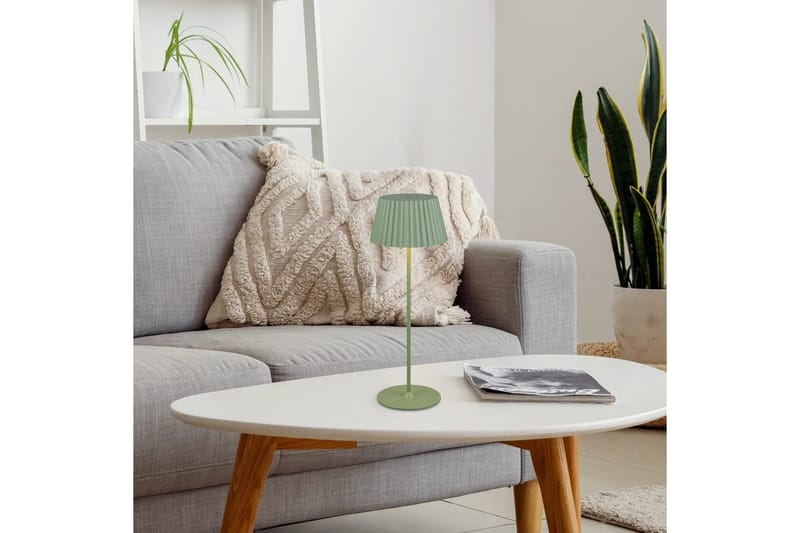Bordlampe TRIO Suarez Pistaciegrøn - Pistaciegrøn - Belysning - Lamper & indendørsbelysning - Sengelampe - Sengelampe bord
