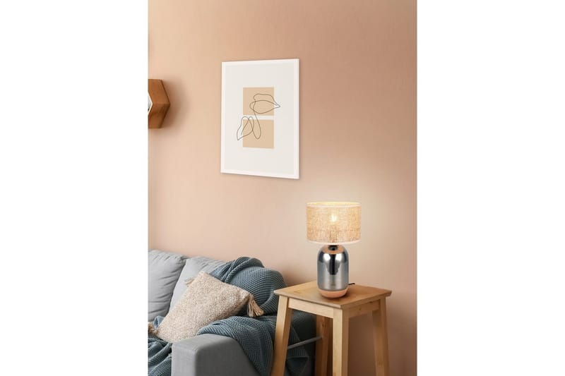 Bordlampe TRIO Tara 43 cm - 43 cm - Belysning - Lamper & indendørsbelysning - Sengelampe - Sengelampe bord