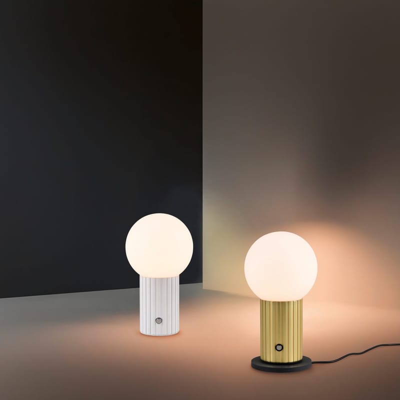 Bordlampe TRIO Tauris - Mat hvid - Belysning - Lamper & indendørsbelysning - Sengelampe - Sengelampe bord