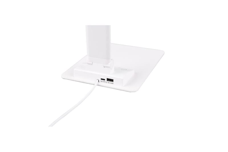 Bordlampe TRIO Travis Mat hvid - Mat hvid - Belysning - Lamper & indendørsbelysning - Sengelampe - Sengelampe bord