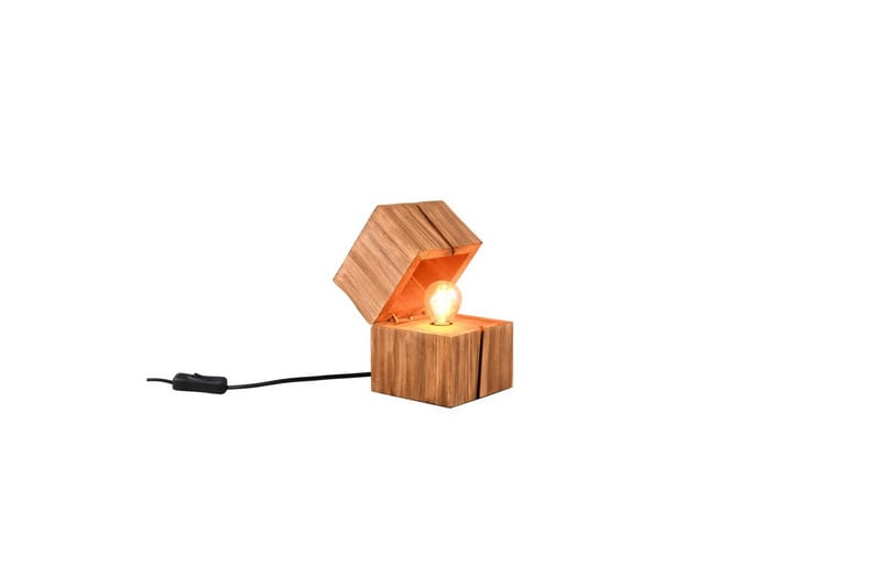 Bordlampe TRIO Treasure Træ - Træ - Belysning - Lamper & indendørsbelysning - Sengelampe - Sengelampe bord