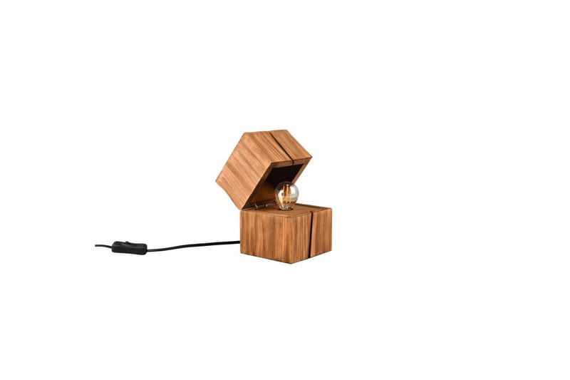 Bordlampe TRIO Treasure Træ - Træ - Belysning - Lamper & indendørsbelysning - Sengelampe - Sengelampe bord