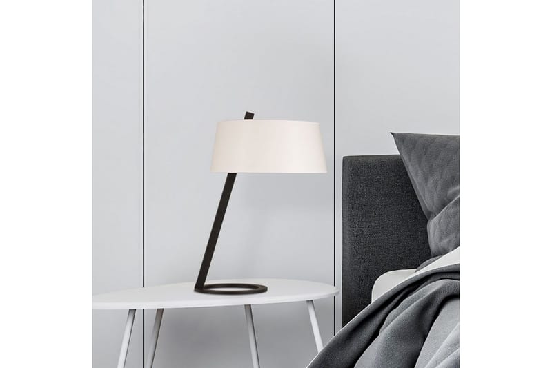 Bordlampe Ulira Hvid / Sort - Hvid / Sort - Belysning - Lamper & indendørsbelysning - Sengelampe - Sengelampe bord