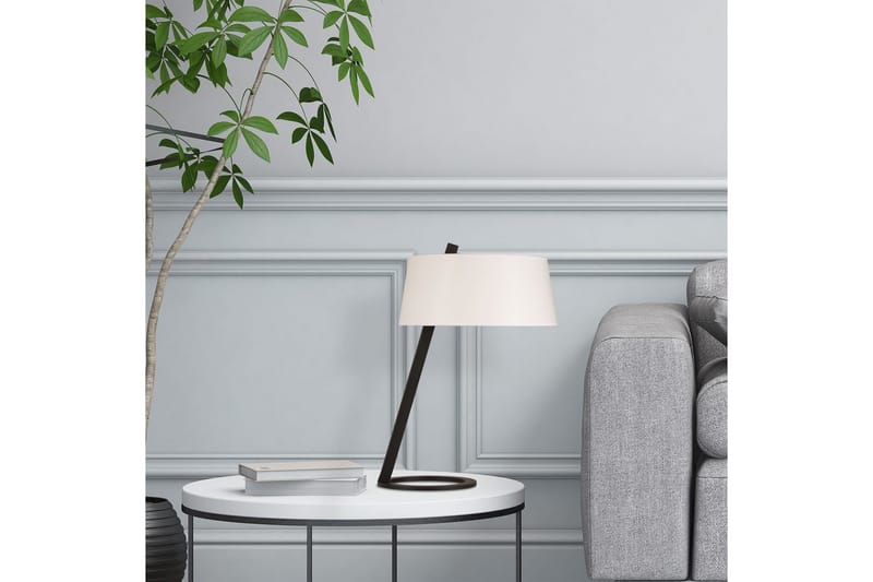 Bordlampe Ulira Hvid / Sort - Hvid / Sort - Belysning - Lamper & indendørsbelysning - Sengelampe - Sengelampe bord