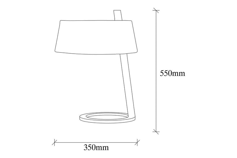 Bordlampe Ulira Hvid / Sort - Hvid / Sort - Belysning - Lamper & indendørsbelysning - Sengelampe - Sengelampe bord