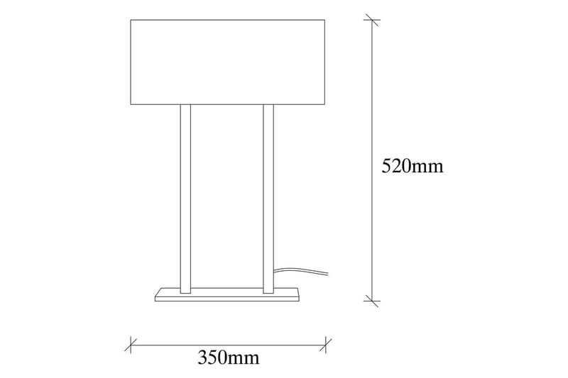 Bordlampe Ulira Sort - Sort - Belysning - Lamper & indendørsbelysning - Sengelampe - Sengelampe bord