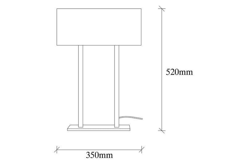 Bordlampe Ulira Sort - Sort - Belysning - Lamper & indendørsbelysning - Sengelampe - Sengelampe bord