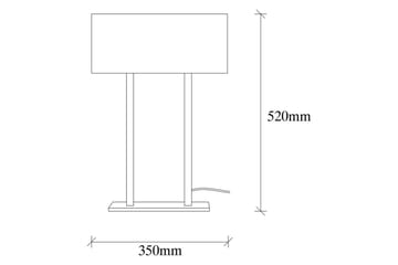 Bordlampe Ulira Sort - Sort - Belysning - Lamper & indendørsbelysning - Sengelampe - Sengelampe bord