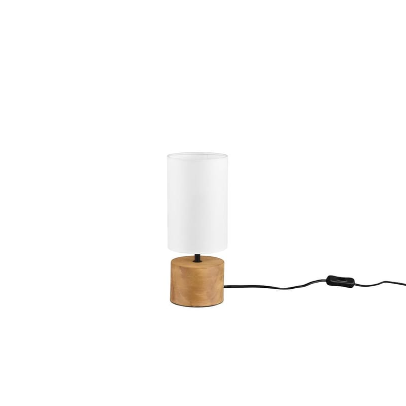 Bordlampe Woody - Træ/hvid - Belysning - Lamper & indendørsbelysning - Sengelampe - Sengelampe bord