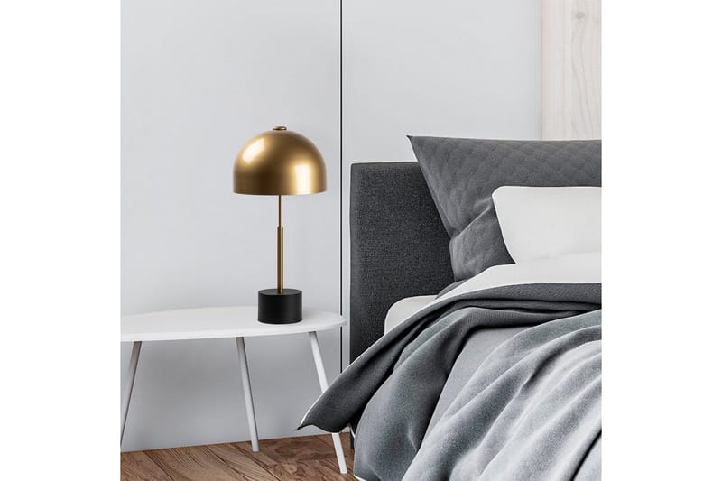 Bordslampa Opviq Mixed Luxora Svart / Antik Black - Belysning - Lamper & indendørsbelysning - Sengelampe - Sengelampe bord