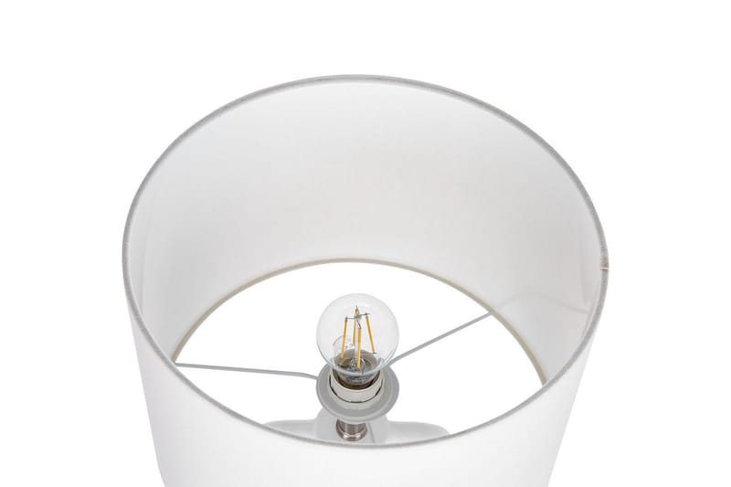 Bralad Bordlampe 46 cm E27 - Hvid - Belysning - Lamper & indendørsbelysning - Sengelampe - Sengelampe bord