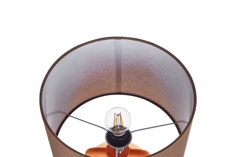 Bralad Bordlampe 46 cm E27 - Orange/Brun - Belysning - Lamper & indendørsbelysning - Sengelampe - Sengelampe bord