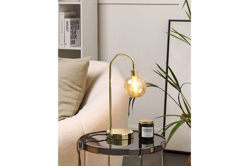 Capramis Bordlampe 41 cm G9 - Guld - Belysning - Lamper & indendørsbelysning - Sengelampe - Sengelampe bord