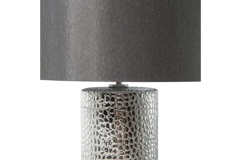 Capriken Bordlampe 52 cm E27 - Sort/Sølv - Belysning - Lamper & indendørsbelysning - Sengelampe - Sengelampe bord