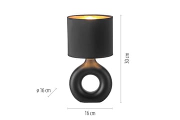 Carara Just Light Bordlampe - Belysning - Lamper & indendørsbelysning - Sengelampe - Sengelampe bord