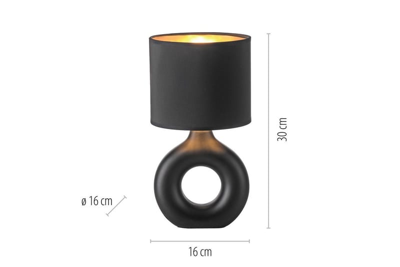 Carara Just Light Bordlampe - Belysning - Lamper & indendørsbelysning - Sengelampe - Sengelampe bord