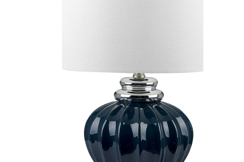 Celestiale Bordlampe 45 cm E27 - Mørkeblå/Hvid - Belysning - Lamper & indendørsbelysning - Sengelampe - Sengelampe bord