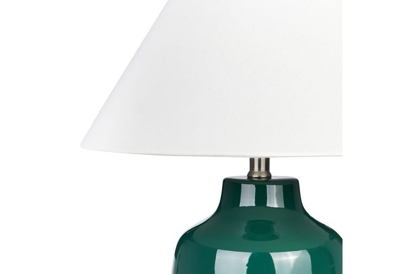 Columbrete Bordlampe 57 cm E27 - Mørkegrøn/Hvid - Belysning - Lamper & indendørsbelysning - Sengelampe - Sengelampe bord