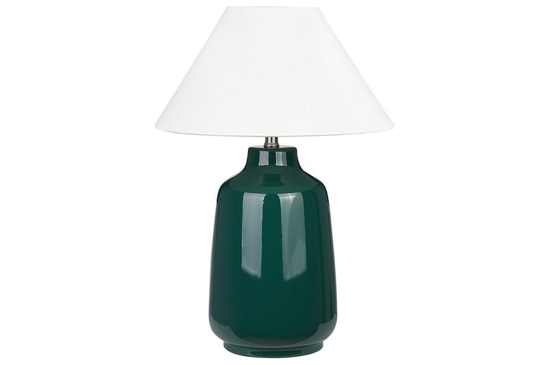 Columbrete Bordlampe 57 cm E27 - Mørkegrøn/Hvid - Belysning - Lamper & indendørsbelysning - Sengelampe - Sengelampe bord