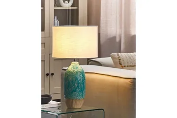 Cominai Bordlampe 58 cm E27 - Flerfarvet - Belysning - Lamper & indendørsbelysning - Sengelampe - Sengelampe bord
