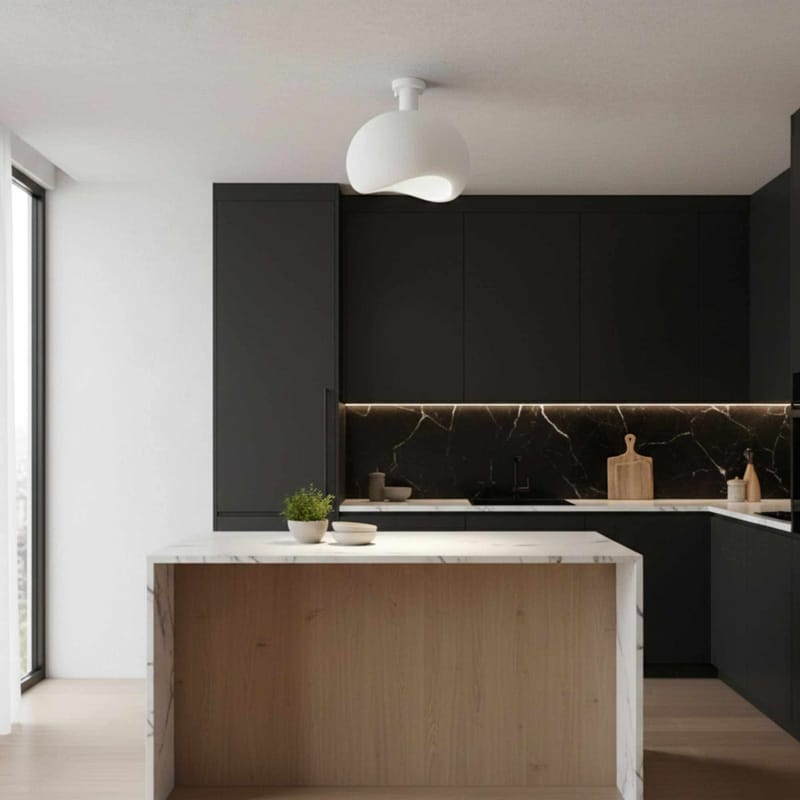 Corlinor bordlampe 34 cm - Hvid - Belysning - Lamper & indendørsbelysning - Sengelampe - Sengelampe bord