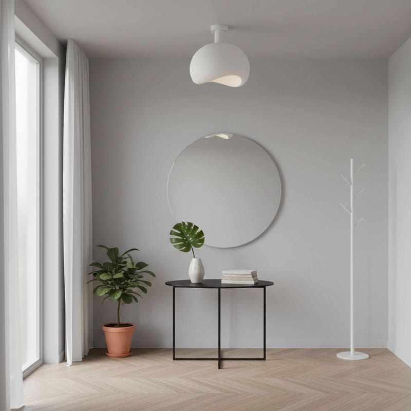 Corlinor bordlampe 34 cm - Hvid - Belysning - Lamper & indendørsbelysning - Sengelampe - Sengelampe bord