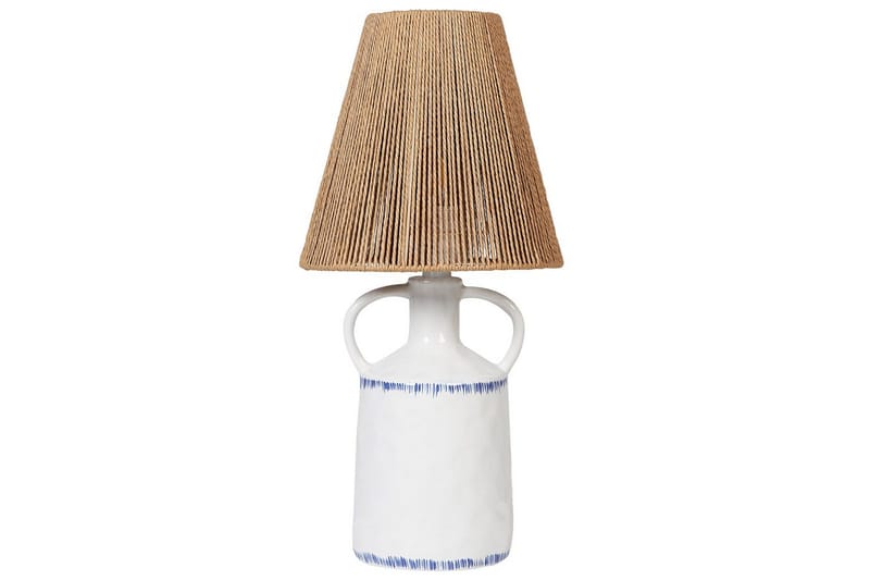 Diametro Bordlampe 51 cm E27 - Hvid/Natur - Belysning - Lamper & indendørsbelysning - Sengelampe - Sengelampe bord