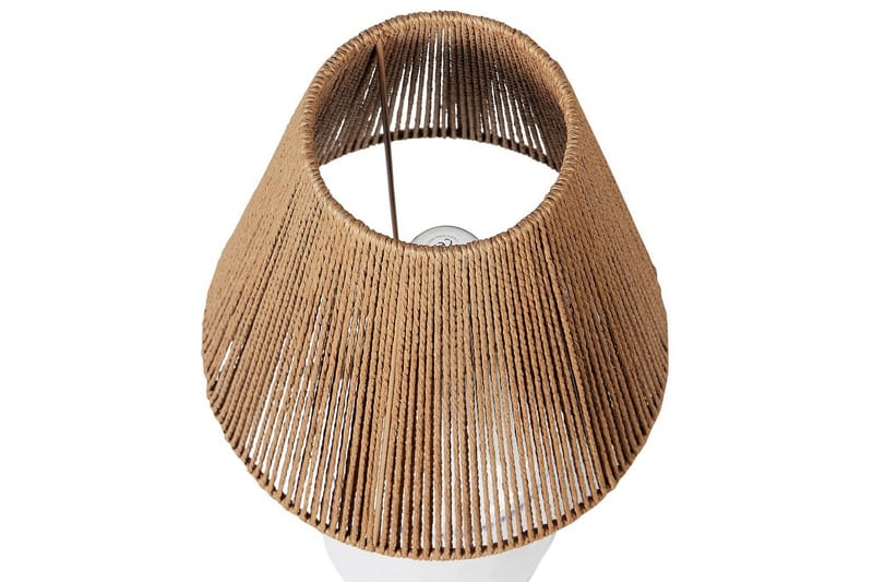 Diametro Bordlampe 51 cm E27 - Hvid/Natur - Belysning - Lamper & indendørsbelysning - Sengelampe - Sengelampe bord