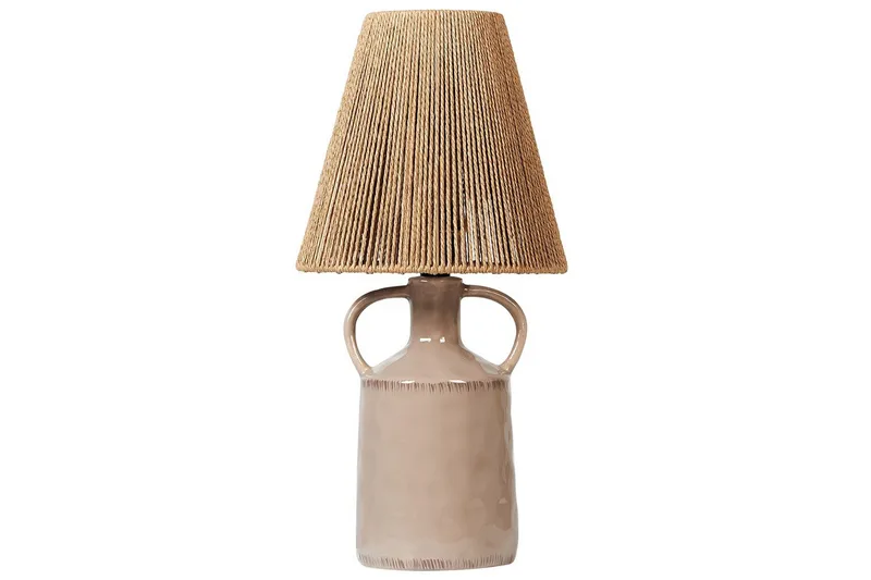 Diametro Bordlampe 51 cm E27, Taupe/Natur