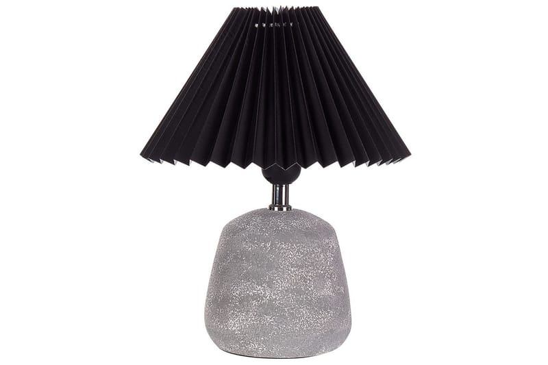 Dovgado Bordlampe 2 stk 32 cm E27 - Lysegrå/Sort - Belysning - Lamper & indendørsbelysning - Sengelampe - Sengelampe bord