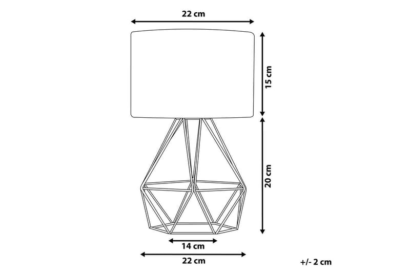 Eurydice Bordlampe 35 cm E27 - Sort - Belysning - Lamper & indendørsbelysning - Sengelampe - Sengelampe bord
