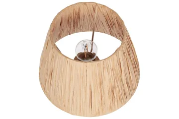 Favignito Bordlampe 2 stk 31 cm E27 - Hvid/Natur - Belysning - Lamper & indendørsbelysning - Sengelampe - Sengelampe bord
