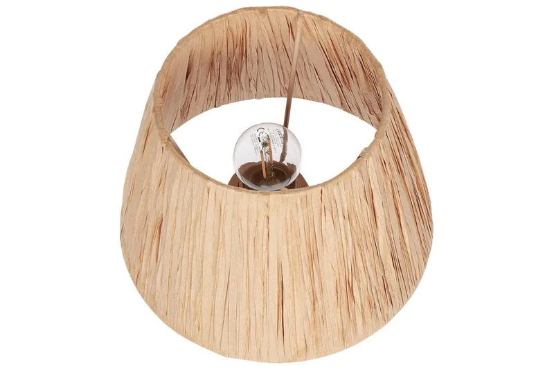 Favignito Bordlampe 2 stk 31 cm E27 - Hvid/Natur - Belysning - Lamper & indendørsbelysning - Sengelampe - Sengelampe bord