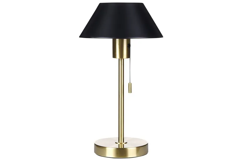 Filfla Bordlampe 37 cm E27 - Messing/Sort - Belysning - Lamper & indendørsbelysning - Sengelampe - Sengelampe bord