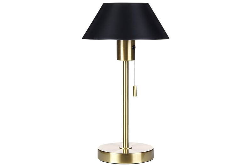 Filfla Bordlampe 37 cm E27, Messing/Sort