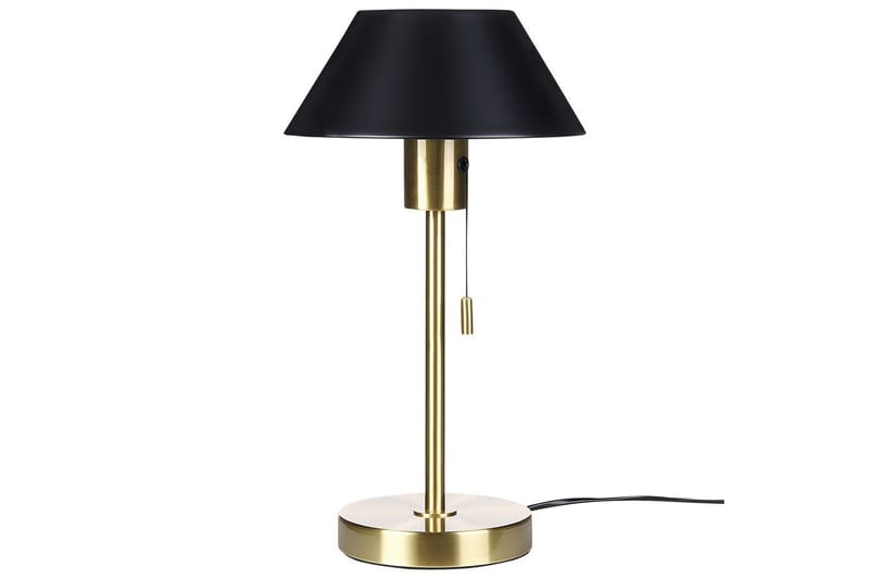 Filfla Bordlampe 37 cm E27 - Messing/Sort - Belysning - Lamper & indendørsbelysning - Sengelampe - Sengelampe bord