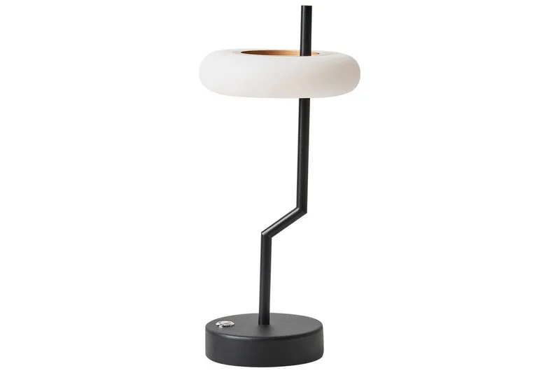 Gabbiani LED Bordlampe 36 cm - Sort/Hvid - Belysning - Lamper & indendørsbelysning - Sengelampe - Sengelampe bord