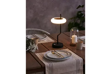 Gabbiani LED Bordlampe 36 cm - Sort/Hvid - Belysning - Lamper & indendørsbelysning - Sengelampe - Sengelampe bord