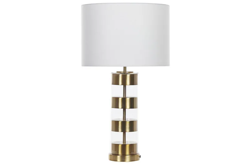 Giannutri Bordlampe 65 cm E27, Guld/Hvid