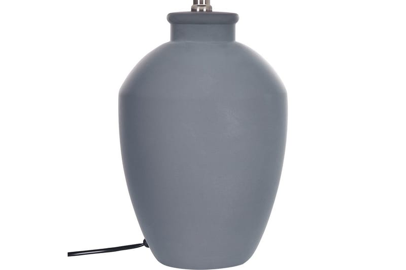 Gyaros Bordlampe 55 cm E27 - Grå/Hvid - Belysning - Lamper & indendørsbelysning - Sengelampe - Sengelampe bord