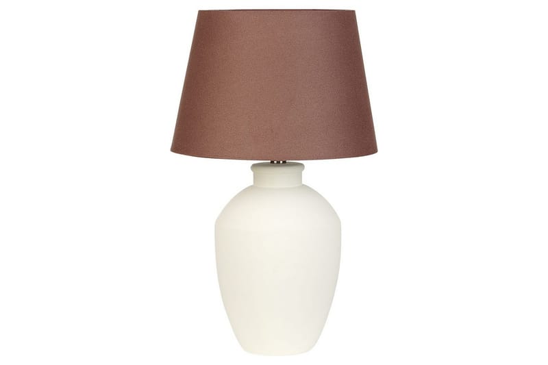 Gyaros Bordlampe 55 cm E27 - Off white/Brun - Belysning - Lamper & indendørsbelysning - Sengelampe - Sengelampe bord