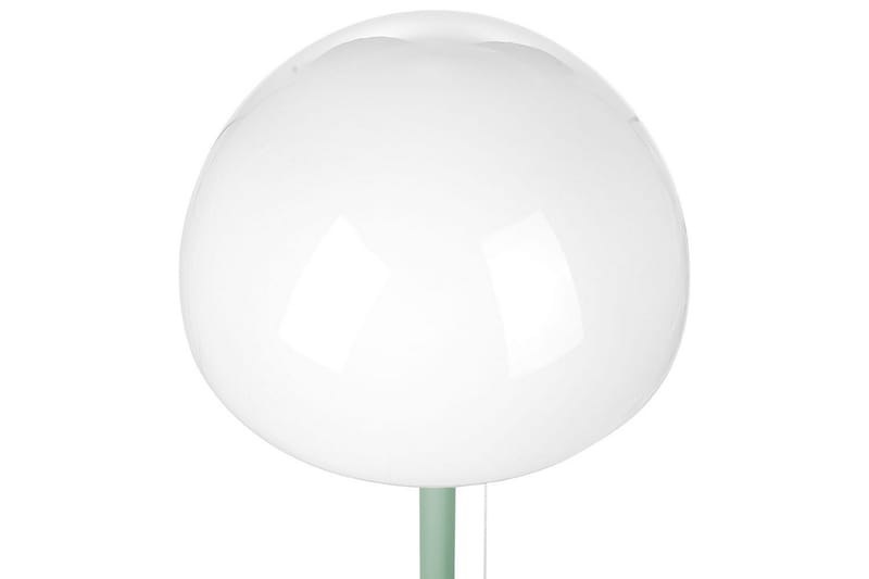 Icaria Bordlampe 39 cm E27 - Grøn/Hvid - Belysning - Lamper & indendørsbelysning - Sengelampe - Sengelampe bord