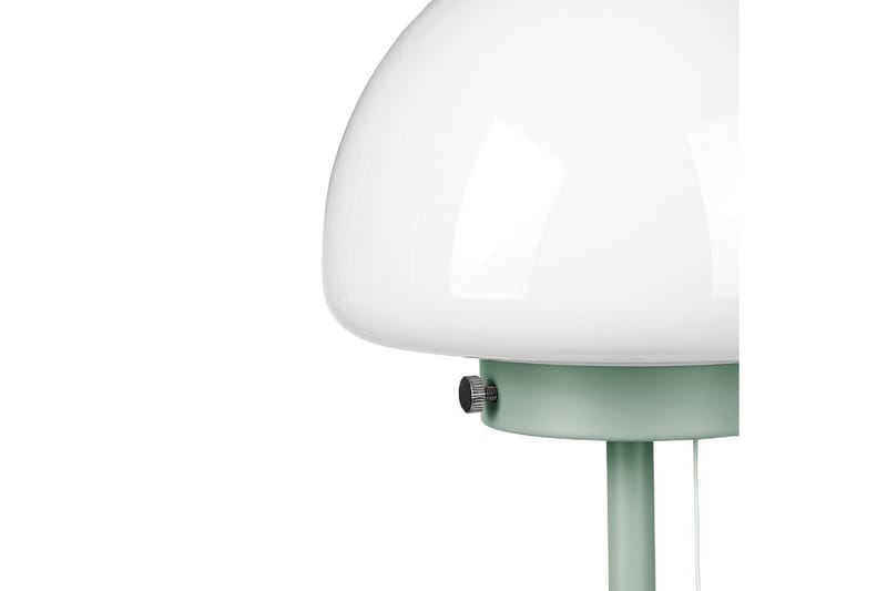 Icaria Bordlampe 39 cm E27 - Grøn/Hvid - Belysning - Lamper & indendørsbelysning - Sengelampe - Sengelampe bord