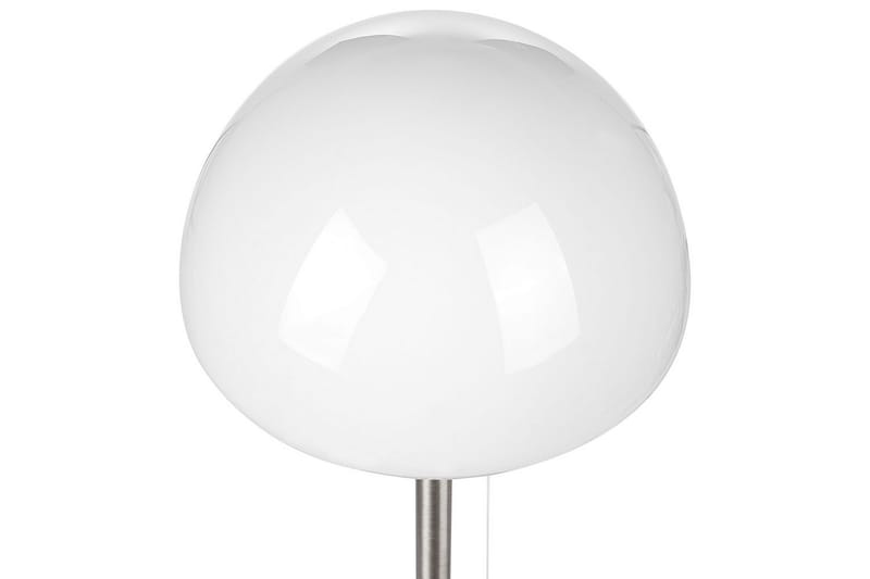 Icaria Bordlampe 39 cm E27 - Sølv/Hvid - Belysning - Lamper & indendørsbelysning - Sengelampe - Sengelampe bord