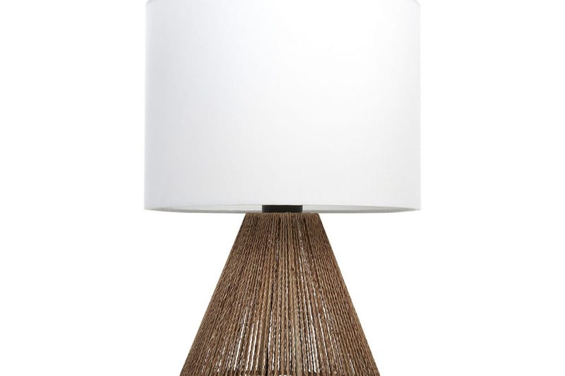Kafelaina Bordlampe 52 cm E27 - Natur/Hvid - Belysning - Lamper & indendørsbelysning - Sengelampe - Sengelampe bord